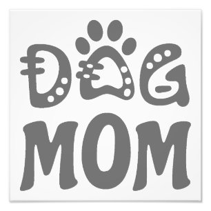 Dog Mum Photo Print