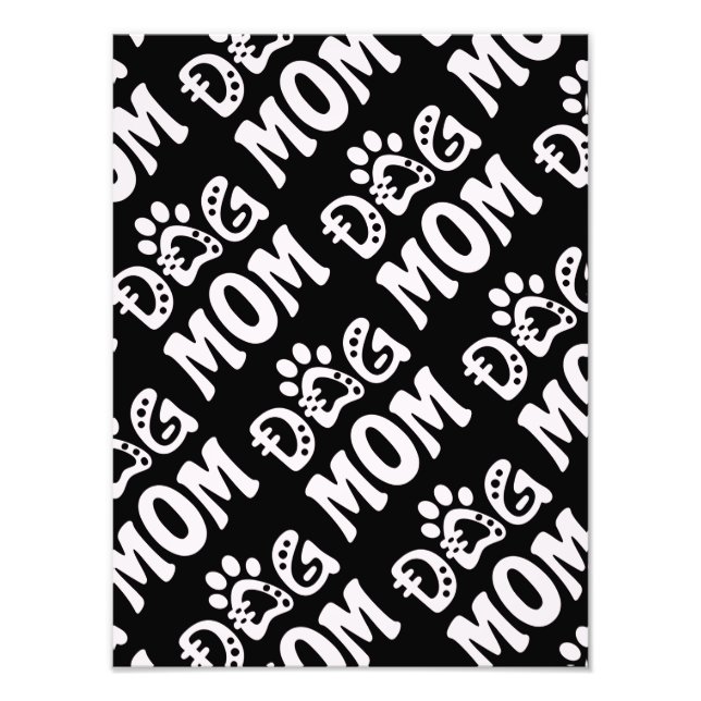 Dog Mum Photo Print (Front)