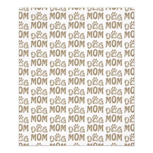 Dog Mum Photo Print (Front)
