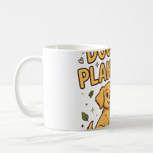 Dog Mum Plant Mum Cute Puppy & Houseplant Tee Coffee Mug
