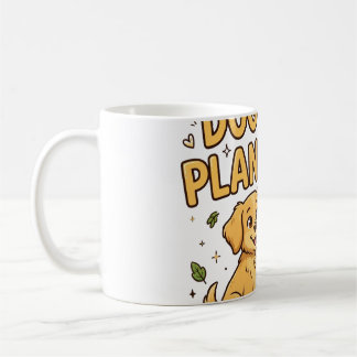 Dog Mum Plant Mum Cute Puppy & Houseplant Tee Coffee Mug