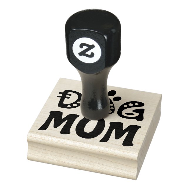 Dog Mum Rubber Stamp (Stamp)