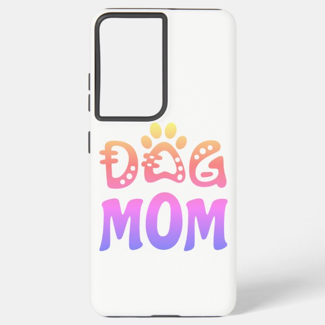 Dog Mum Samsung Galaxy S21 Ultra Case (Back)