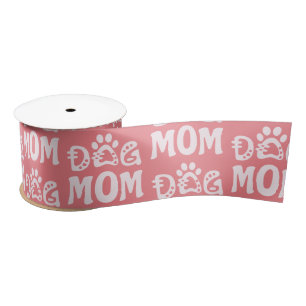 Dog Mum Satin Ribbon