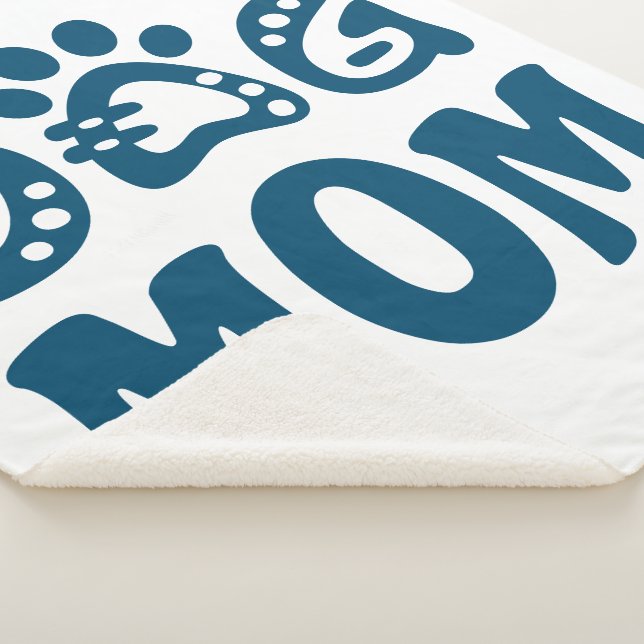 Dog Mum Sherpa Blanket (3/4)