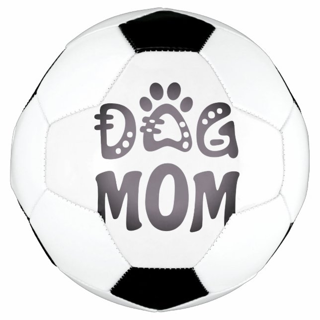 Dog Mum Soccer Ball (Front)