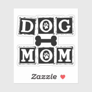 Dog mum stickers, dog stickers, dog mama
