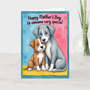 Dog Mum Sweet Mothers Day Card