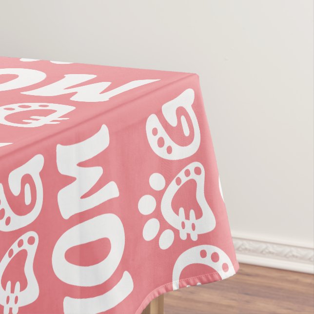 Dog Mum Tablecloth (In Situ)