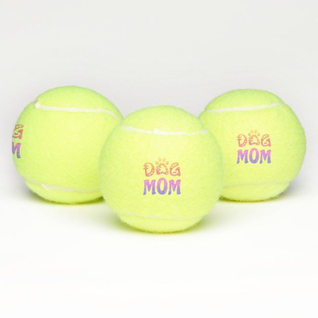 Dog Mum Tennis Balls (Multi)