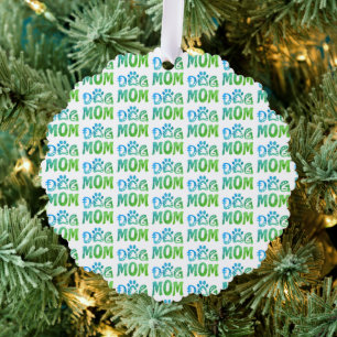 Dog Mum Tree Decoration Card