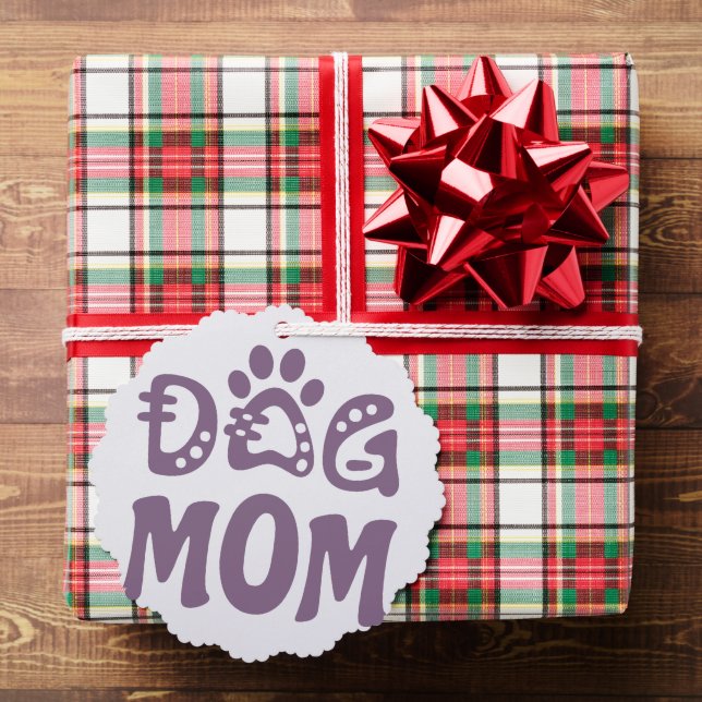 Dog Mum Tree Decoration Card (Insitu (Gift))