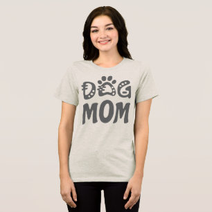 Dog Mum Tri-Blend Shirt