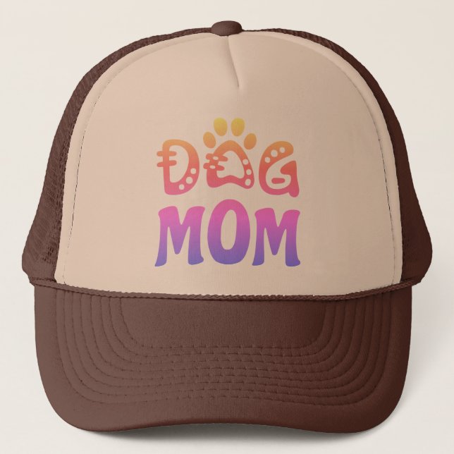 Dog Mum Trucker Hat (Front)