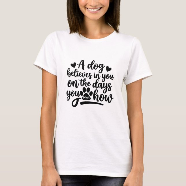 dog mum tshirt (Front)