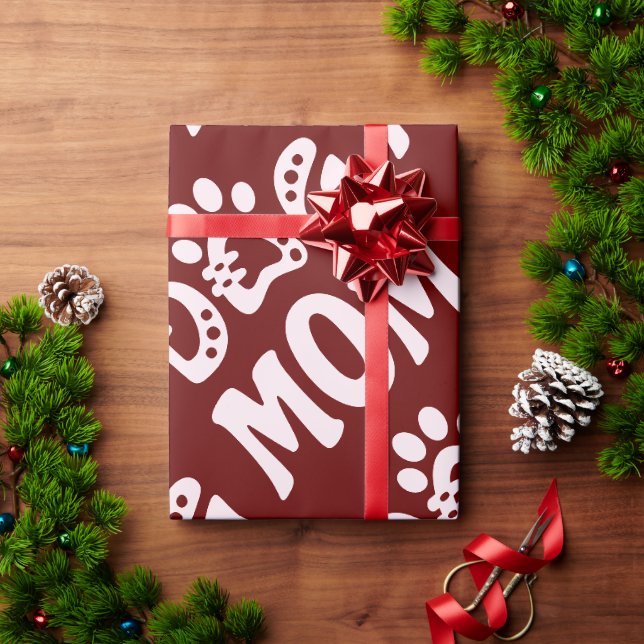Dog Mum Wrapping Paper (Holiday Gift)