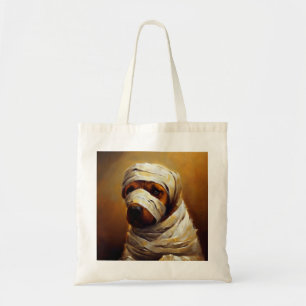 Dog Mummy Tote Bag