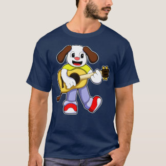 Dog Music Guitar T-Shirt