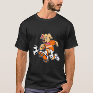 Dog Netherlands Soccer Jersey Nederland Football T T-Shirt