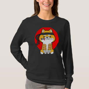Dog Ninja Bushido Ronin Japanese Samurai T-Shirt
