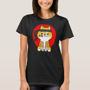 Dog Ninja Bushido Ronin Japanese Samurai T-Shirt