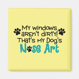 Dog Nose Art Magnet
