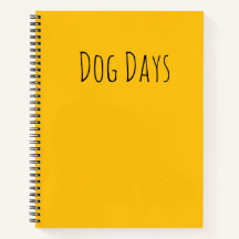 Dog Notebook
