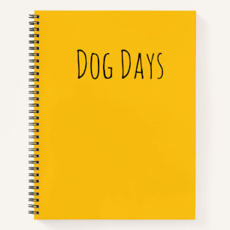 Dog Notebook
