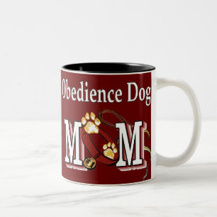 Dog Obedience Mum Gifts Two-Tone Coffee Mug