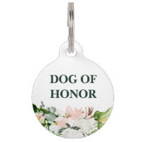 Dog Of Honour | Floral Dog in Wedding