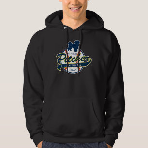 Dog Official Pitcher For Team Shih Tzu Hoodie