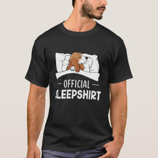 Dog Official Sleepshirt Cute Bedtime Pyjamas Night T-Shirt