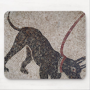 Dog on a leash, from Pompeii Mouse Pad