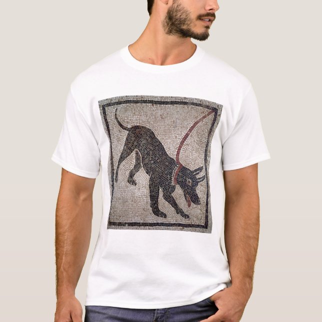 Dog on a leash, from Pompeii T-Shirt (Front)