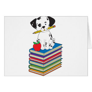 Dog on Books