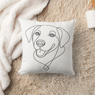 Dog Outline Cushion