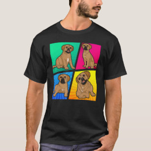 Dog Owner Animal Dog Pet Owner Pop Puggle T-Shirt