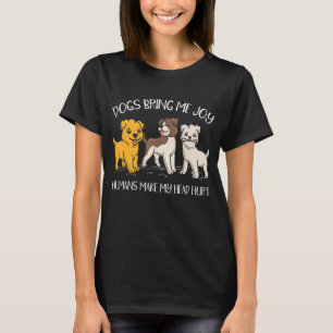 Dog Owner Dog Dog Breeder Paw Love Puppy T-Shirt