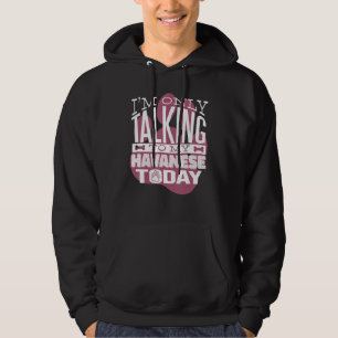 Dog Owner I'm only talking to my Havanese Hoodie