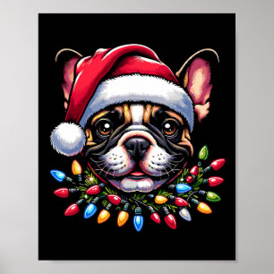 Dog Owner Xmas Men Women Favorite French Bulldog C Poster