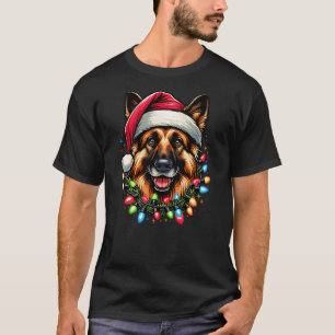 Dog Owner Xmas Men Women Favorite German Shepherd T-Shirt