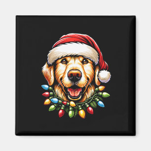 Dog Owner Xmas Men Women Favorite Golden Retriever Magnet