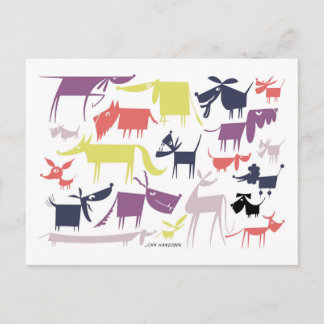 Dog Pack Postcard