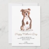 Dog Painting Mother's Day  From Rescue Pet