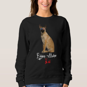 Dog Papa Puppy Dad Belgian Malinois Sweatshirt