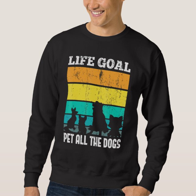 Dog Parent Pet Owner Cute Animal Dogs Dog Sweatshirt (Front)