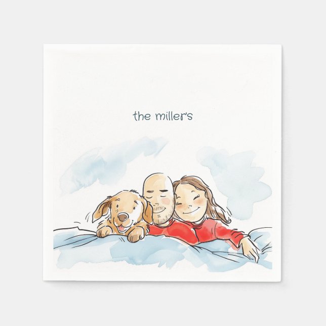 Dog Parents Napkin (Front)