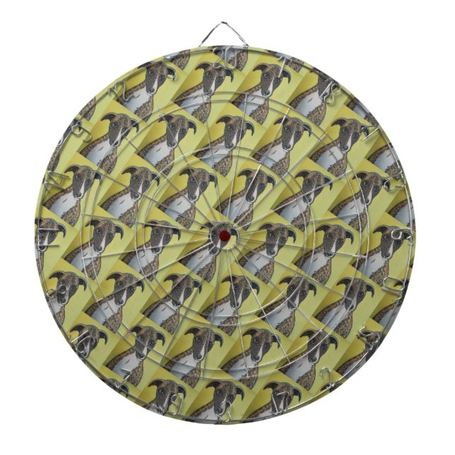 Dog patterned Dartboard (Front)