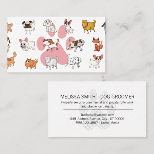 Dog Paw   Cute dogs Business Card