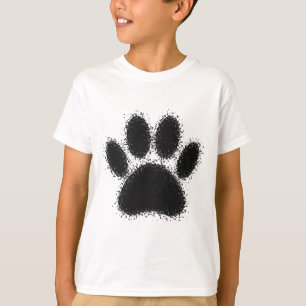Dog Paw Drawing T-Shirt